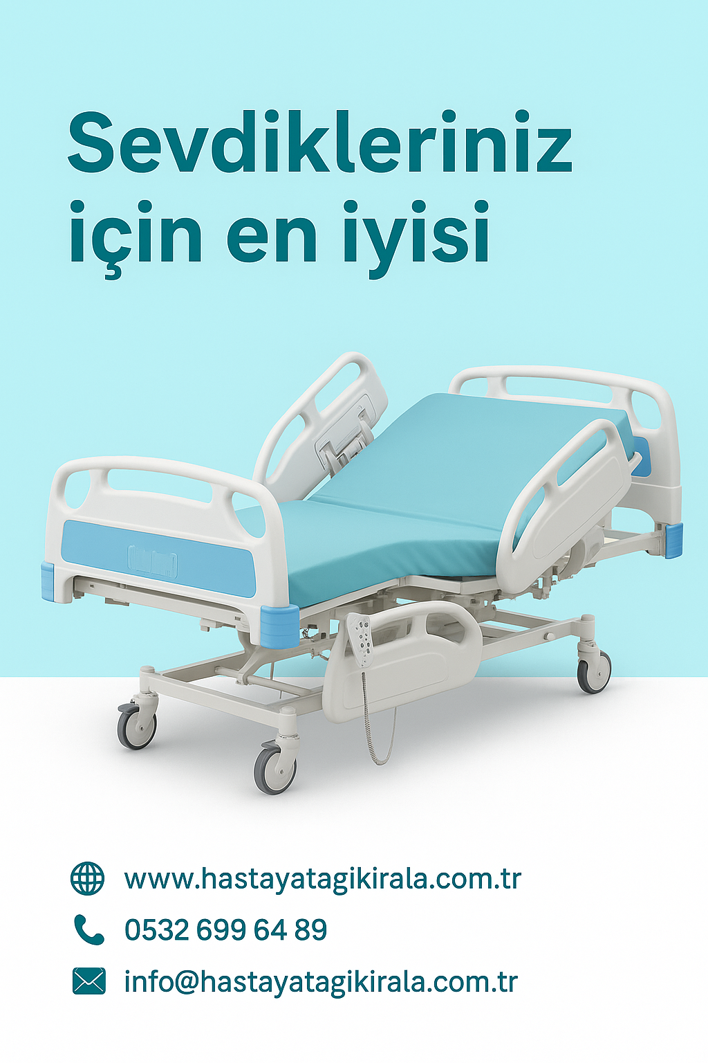 Kiralık Hasta Yatağı Hizmetiyle Evde Konfor ve Güven